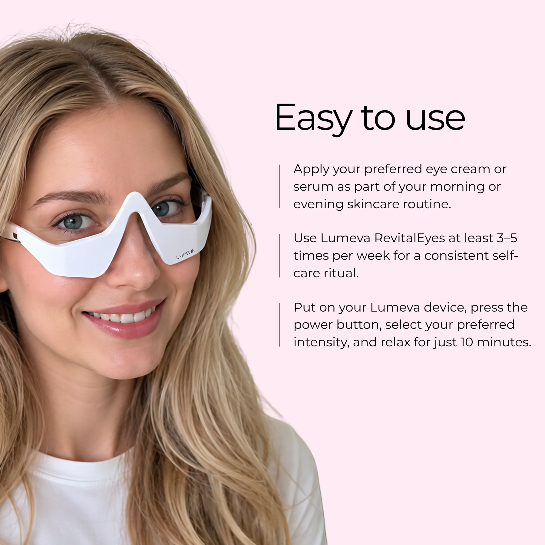 Lumeva Red Light Therapy Glasses